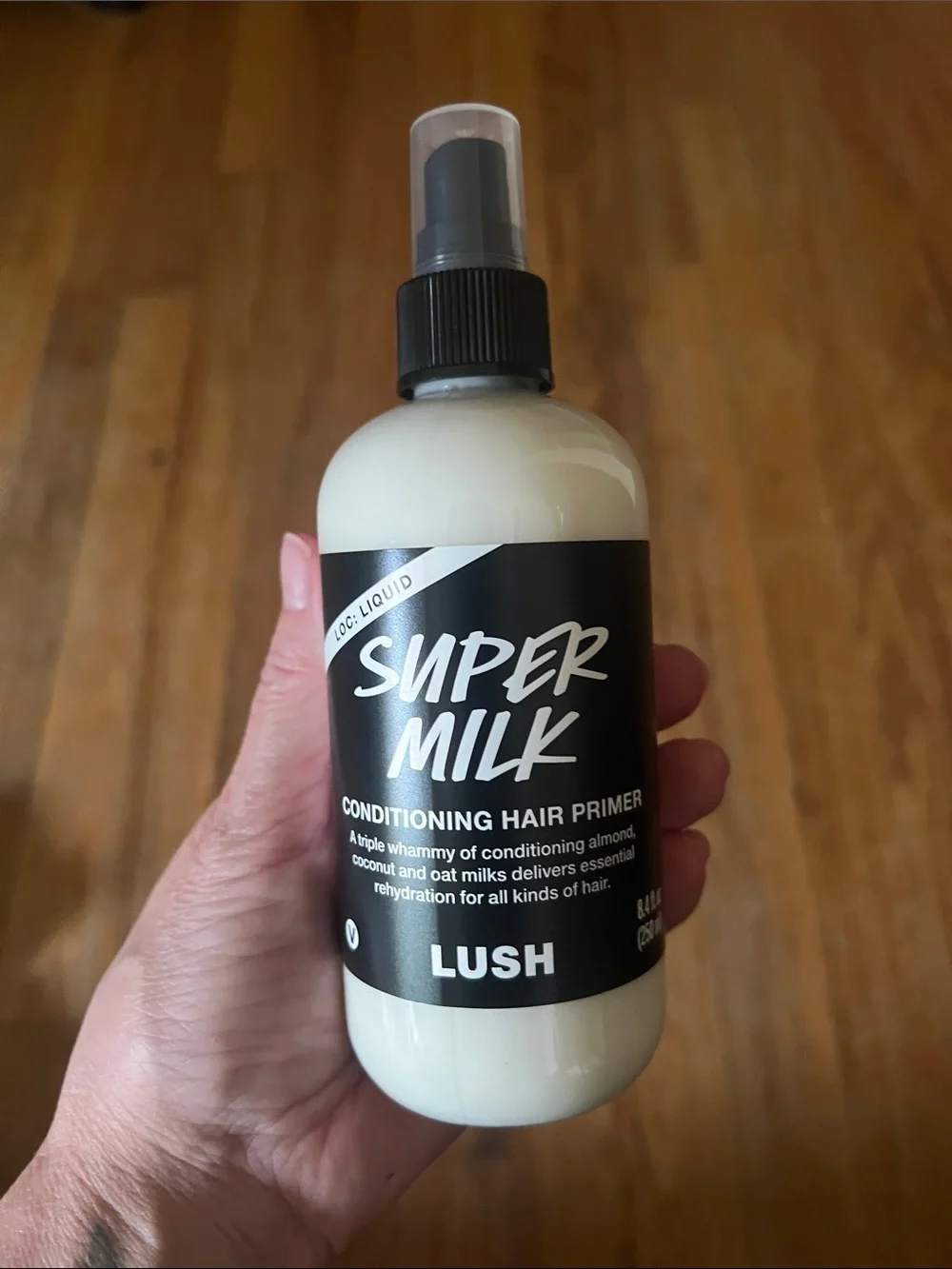 LUSH SUPER MILK CONDITIONING HAIR PRIMER BRAND NEW 8.4 oz